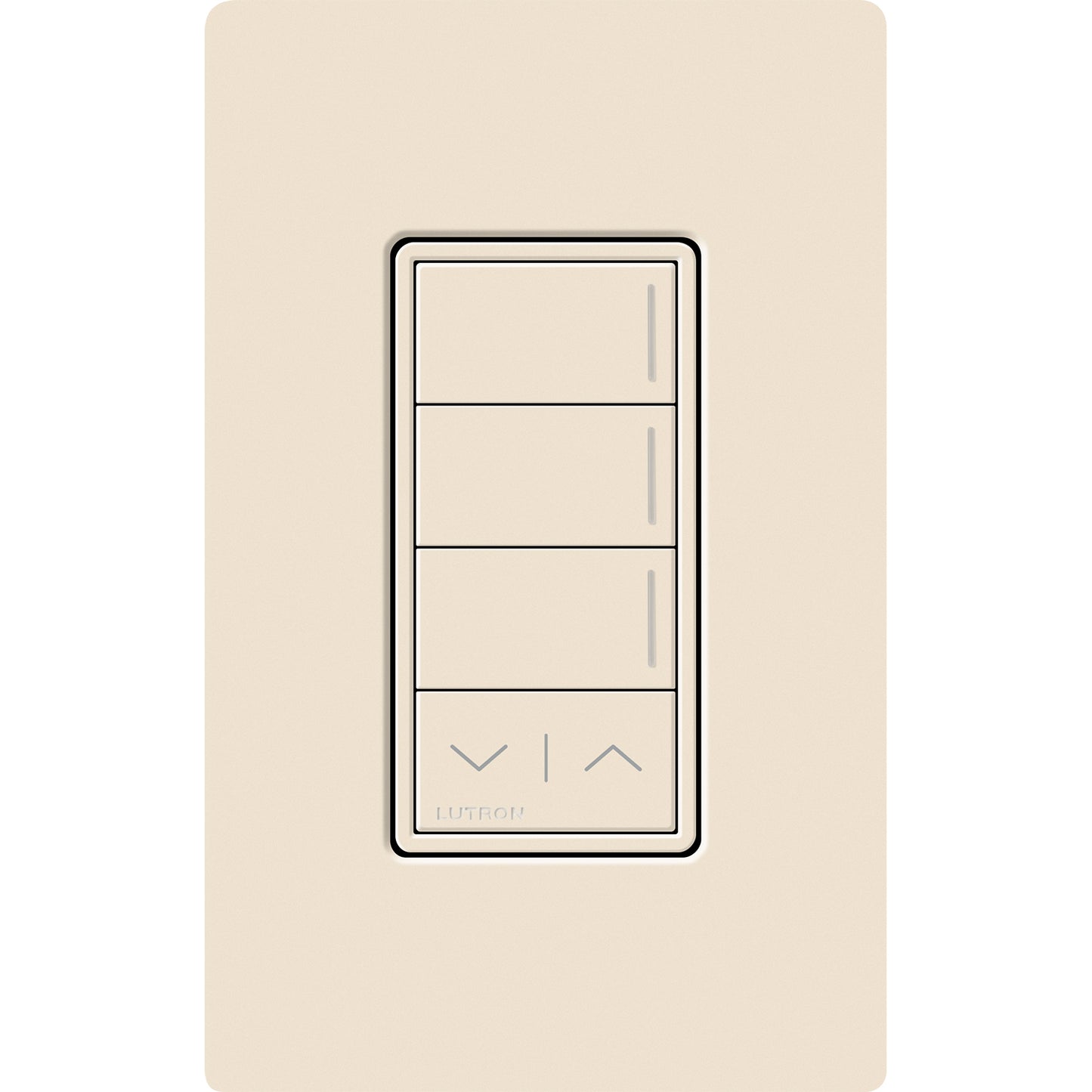 Lutron RadioRA3 3-Button Sunnata Keypad with Raise/Lower | RRST-W3RL-XX