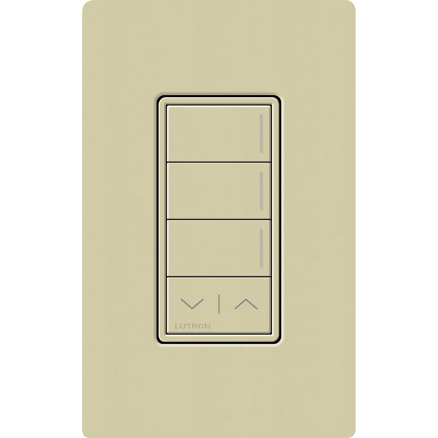 Lutron RadioRA3 3-Button Sunnata Keypad with Raise/Lower | RRST-W3RL-XX