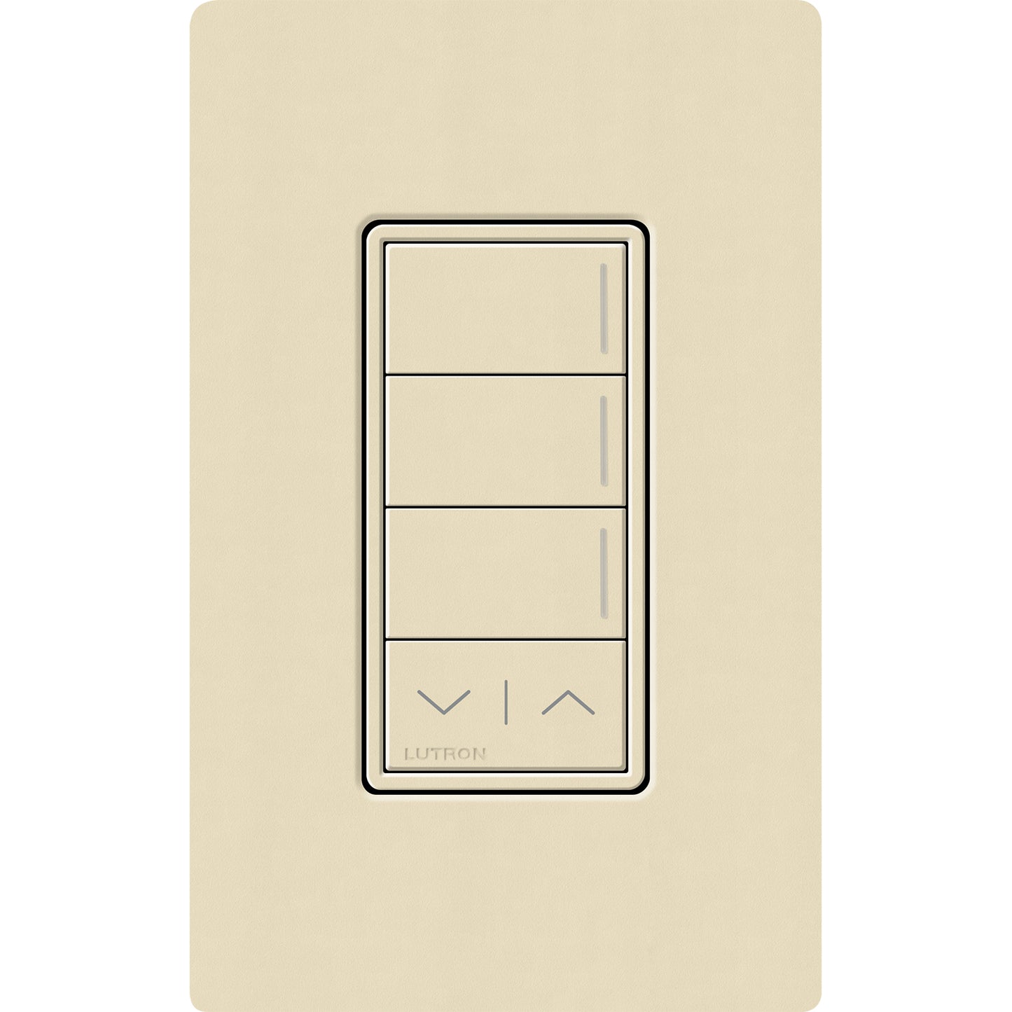 Lutron RadioRA3 3-Button Sunnata Keypad with Raise/Lower | RRST-W3RL-XX