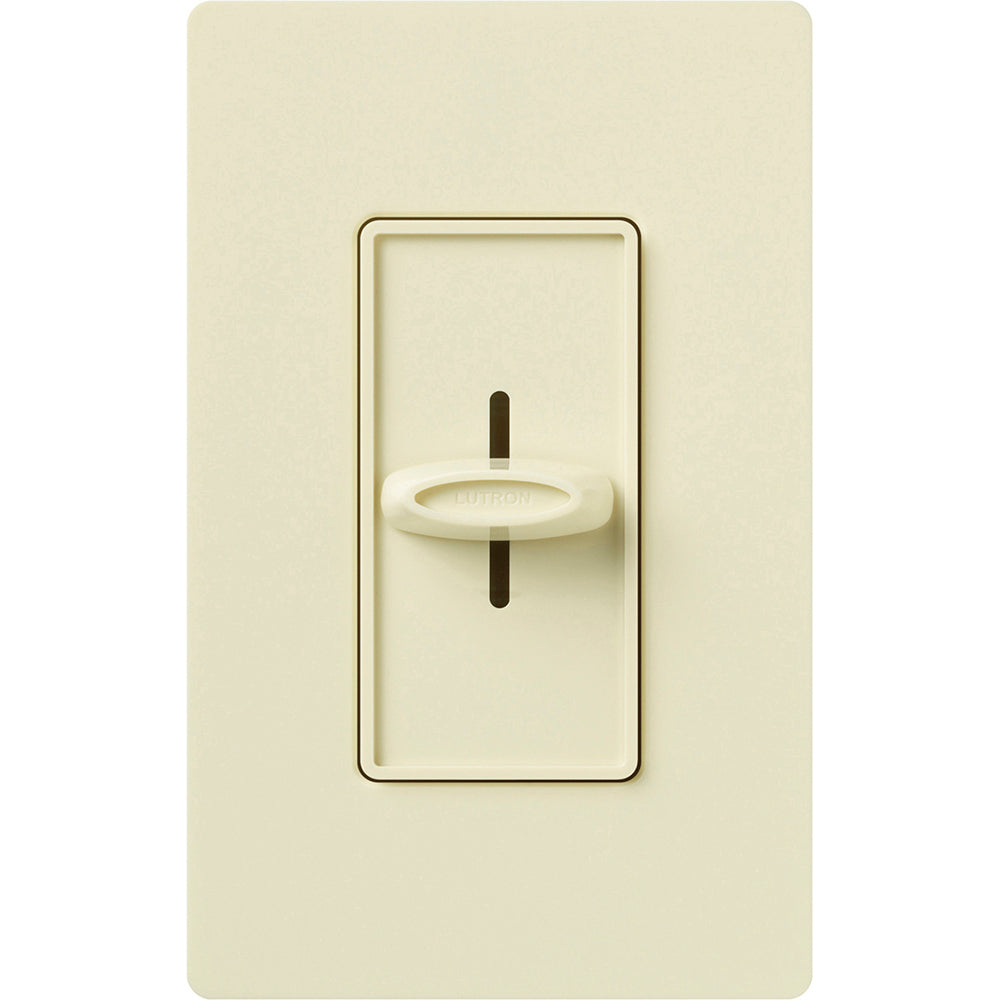 Lutron Skylark Slide-to-Off Dimmer | 1000W Incandescent/Halogen | Single-Pole | S-1000