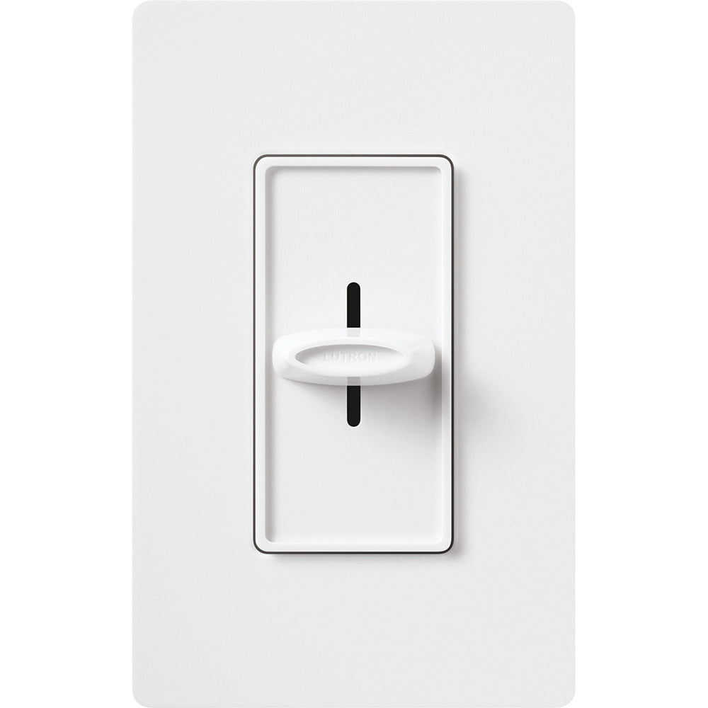 Lutron Skylark Slide-to-Off Dimmer | 1000W Incandescent/Halogen | Single-Pole | S-1000