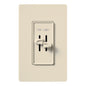 Lutron Skylark Dual Dimmer & 3-Speed Fan Control - 300W Inc/Hal 1.5A Fan | S2-LFSQH