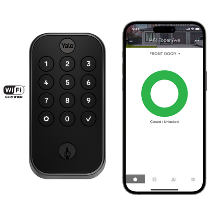 Marketing image of the Yale Assure Lock 2 Keypad Deadbolt – Wi-Fi | YRD410-WF1