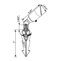 Multi Lumen Spot Light SBML Series With Field Replaceable Optics | SBML