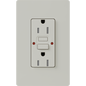 Lutron Tamper-Resistant Self Testing GFCI Receptacles - Satin Color 15A 125V | SCR-15-GFST-XX