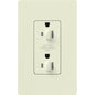 Lutron Dual Dimming Tamper-Resistant Receptacles - Satin Color 20A 120/125V | SCR-20-DDTR-XX