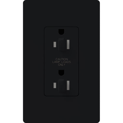 Lutron Dual Dimming Tamper-Resistant Receptacles - Satin Color 20A 120/125V | SCR-20-DDTR-XX