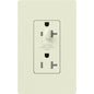 Lutron Half Dimming Tamper-Resistant Receptacles - Satin Color 20A 120/125V | SCR-20-HDTR-XX