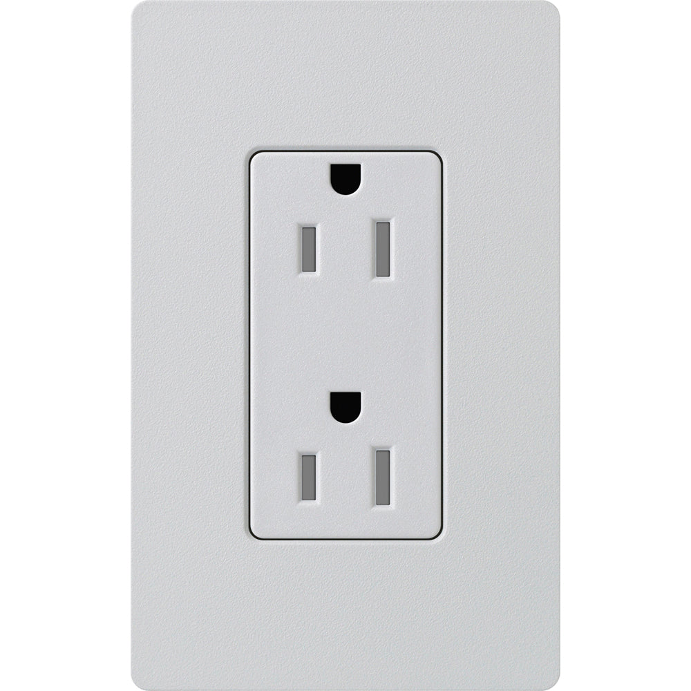 Lutron Tamper-Resistant Receptacles - Satin Color 15A 125V | SCRS-15-TR-XX