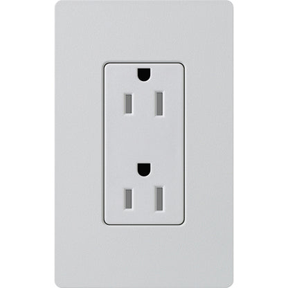 Lutron Tamper-Resistant Receptacles - Satin Color 15A 125V | SCRS-15-TR-XX