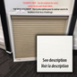 Photo of Simply Controlled SKU - Lutron Roller Battery Shade Demo Unit – SheerLite 3% Charcoal, Black Architectural Fascia | RB-DEMO-SHL-ARC