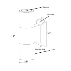 Porsh/Sconce MR-16 Up & Down Light | SPL1