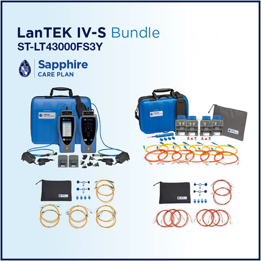 ST-LT43000FS3Y SimplyTEST LanTEK IV-S 3000MHz + FiberTEK IV + 3YR Sapphire | Canada | SimplyControlled.ca