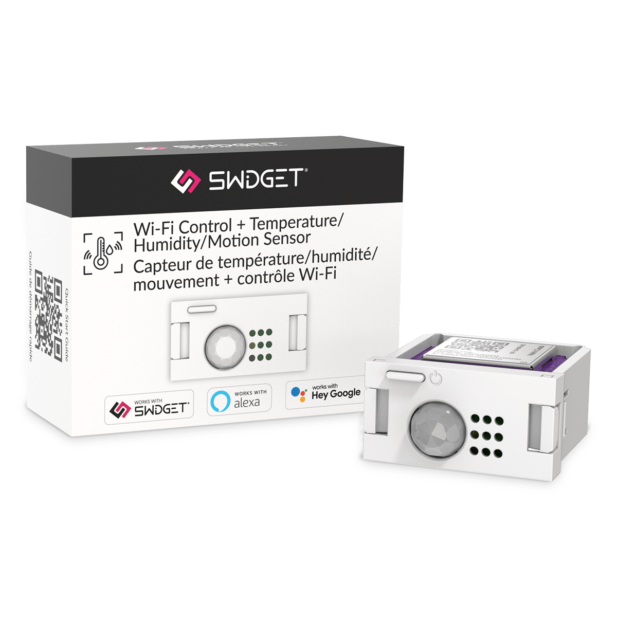 Swidget WIFI + Temp / Humidity / Motion Module | WI006UWA - Simply Controlled
