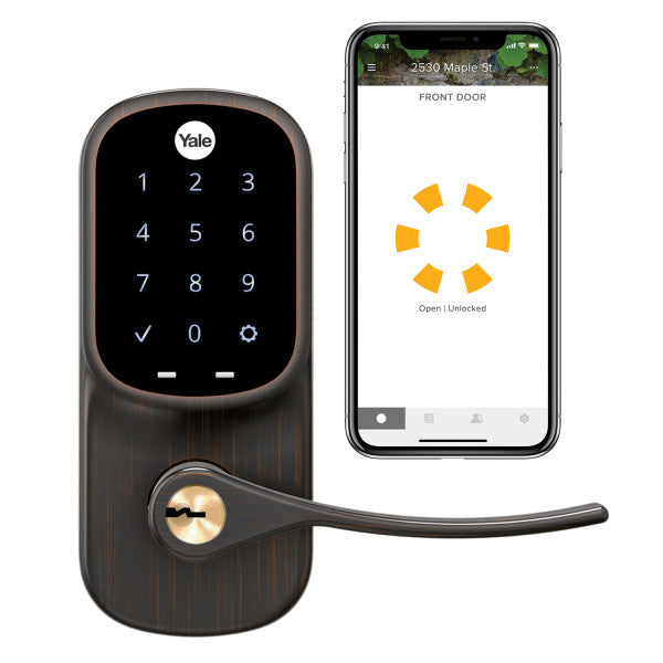 Yale Assure Lever Lock - Touchscreen - Keyed - Wi-Fi | YRL226-CBA