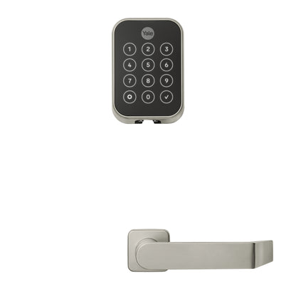 Yale Pro 2 Mortise Deadbolt Lock - Touchscreen - Key-Free - Z-Wave Plus | YMM644-ZW4-DB - Satin Chrome