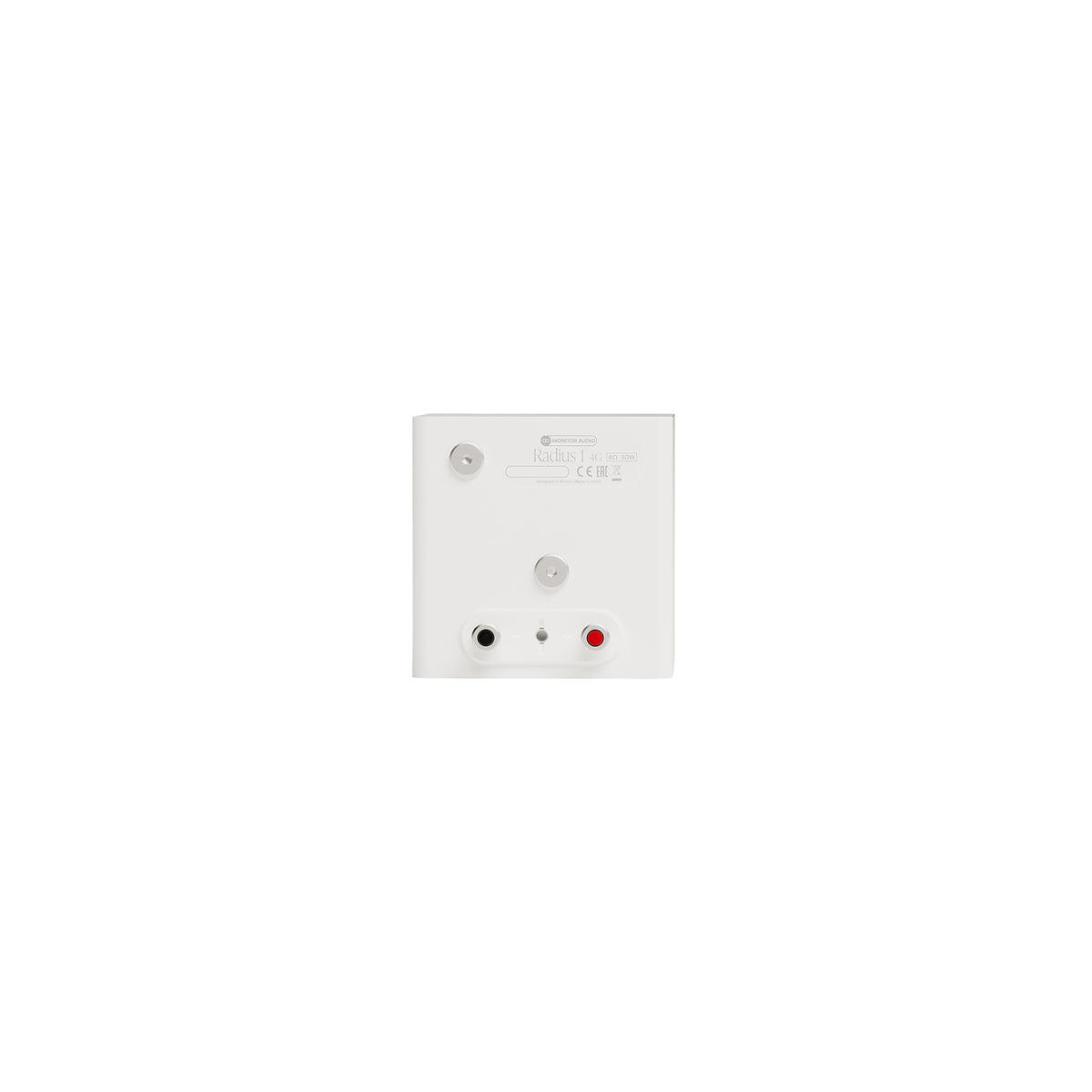Monitor Audio Radius 1 4G Satin White rear view