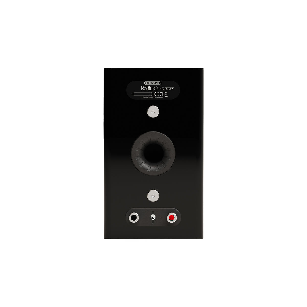 Monitor Audio Radius 3 4G High Gloss Black rear view