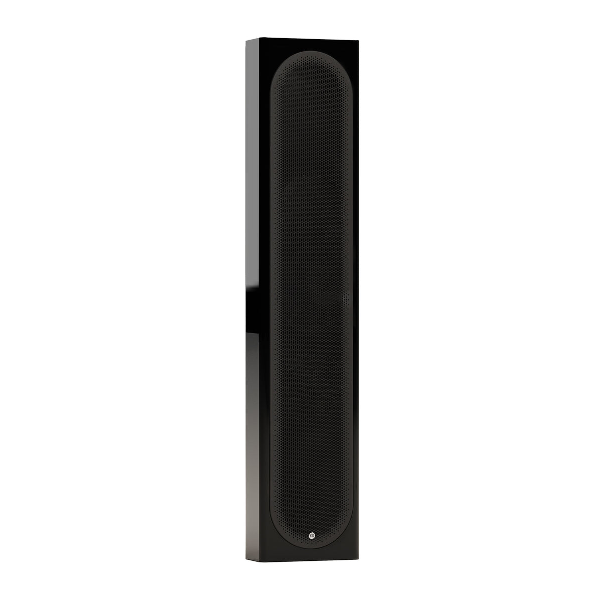 Monitor Audio Radius On-Wall 4G High Gloss Black angled view