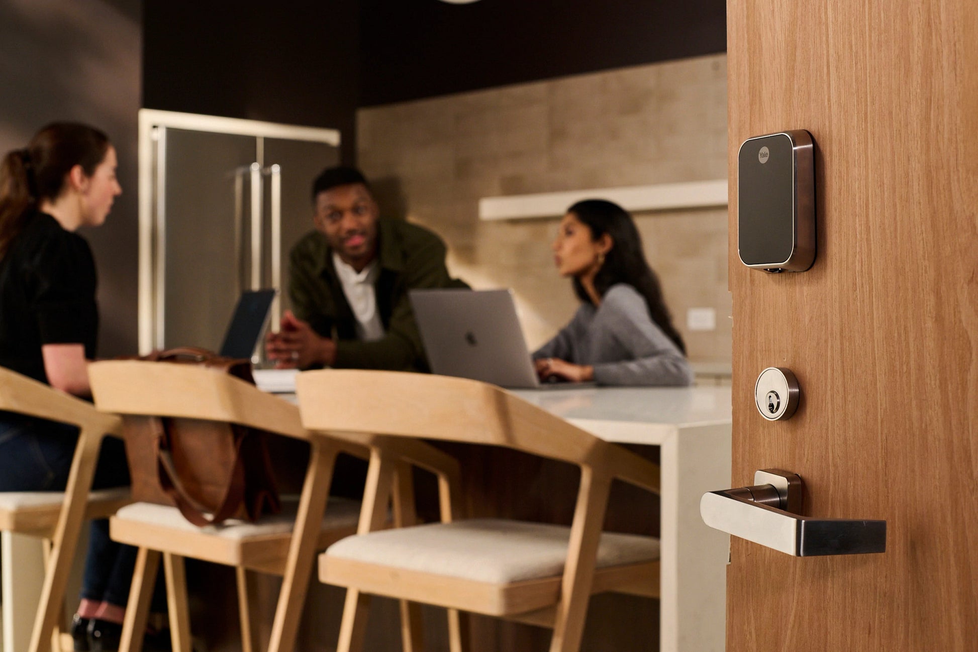 Yale Pro 2 Mortise Deadbolt Lock - Touchscreen - Keyed - Wi-Fi | YMM624-WF1-DB