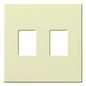 Lutron Vareo 2-Gang Architectural Wall Plate For Nova T Dimmers and Switches | VWP-2