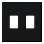 Lutron Vareo 2-Gang Architectural Wall Plate For Nova T Dimmers and Switches | VWP-2