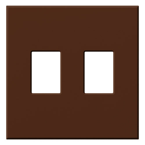 Lutron Vareo 2-Gang Architectural Wall Plate For Nova T Dimmers and Switches | VWP-2