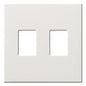 Lutron Vareo 2-Gang Architectural Wall Plate For Nova T Dimmers and Switches | VWP-2