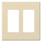 Lutron Vareo 2-Gang Architectural Wall Plate For 2 Accessories | VWP-2R