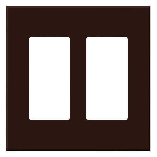 Lutron Vareo 2-Gang Architectural Wall Plate For 2 Accessories | VWP-2R