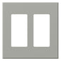 Lutron Vareo 2-Gang Architectural Wall Plate For 2 Accessories | VWP-2R