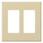 Lutron Vareo 2-Gang Architectural Wall Plate For 2 Accessories | VWP-2R