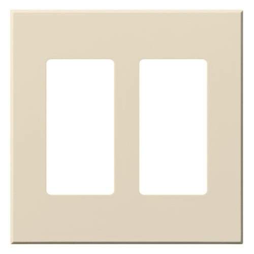 Lutron Vareo 2-Gang Architectural Wall Plate For 2 Accessories | VWP-2R
