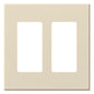 Lutron Vareo 2-Gang Architectural Wall Plate For 2 Accessories | VWP-2R