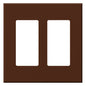 Lutron Vareo 2-Gang Architectural Wall Plate For 2 Accessories | VWP-2R