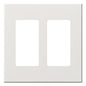 Lutron Vareo 2-Gang Architectural Wall Plate For 2 Accessories | VWP-2R