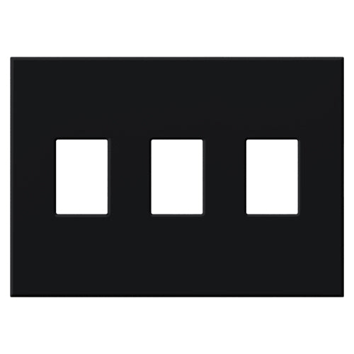 Lutron Vareo 3-Gang Architectural Wall Plate | For 3 Dimmers or Switches | VWP-3