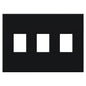 Lutron Vareo 3-Gang Architectural Wall Plate | For 3 Dimmers or Switches | VWP-3