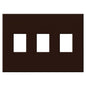 Lutron Vareo 3-Gang Architectural Wall Plate | For 3 Dimmers or Switches | VWP-3