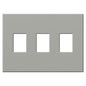 Lutron Vareo 3-Gang Architectural Wall Plate | For 3 Dimmers or Switches | VWP-3