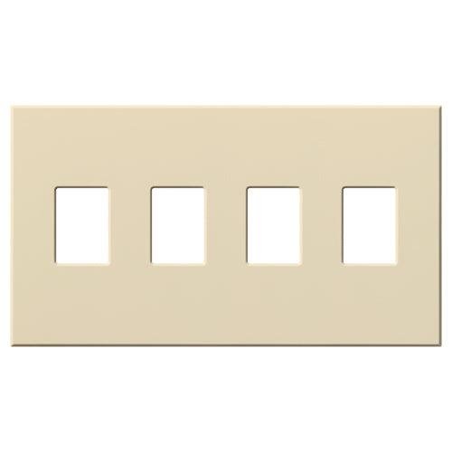 Lutron Vareo 3-Gang Architectural Wall Plate | For 3 Dimmers or Switches | VWP-3