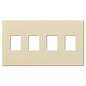 Lutron Vareo 3-Gang Architectural Wall Plate | For 3 Dimmers or Switches | VWP-3