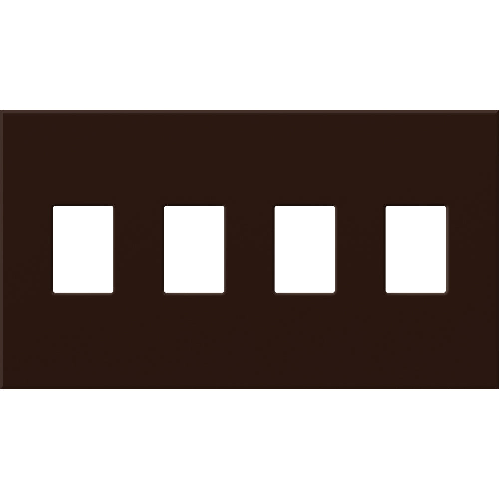 Lutron Vareo 3-Gang Architectural Wall Plate | For 3 Dimmers or Switches | VWP-3