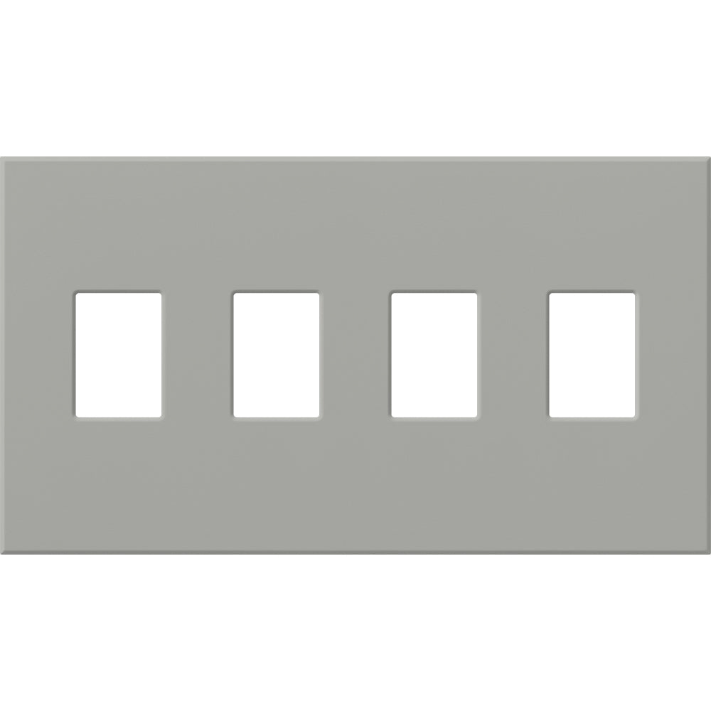 Lutron Vareo 3-Gang Architectural Wall Plate | For 3 Dimmers or Switches | VWP-3
