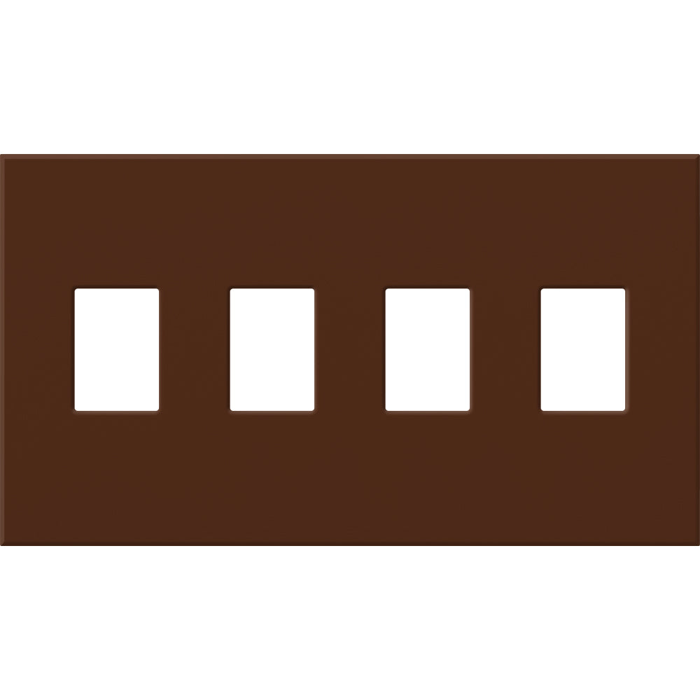 Lutron Vareo 3-Gang Architectural Wall Plate | For 3 Dimmers or Switches | VWP-3