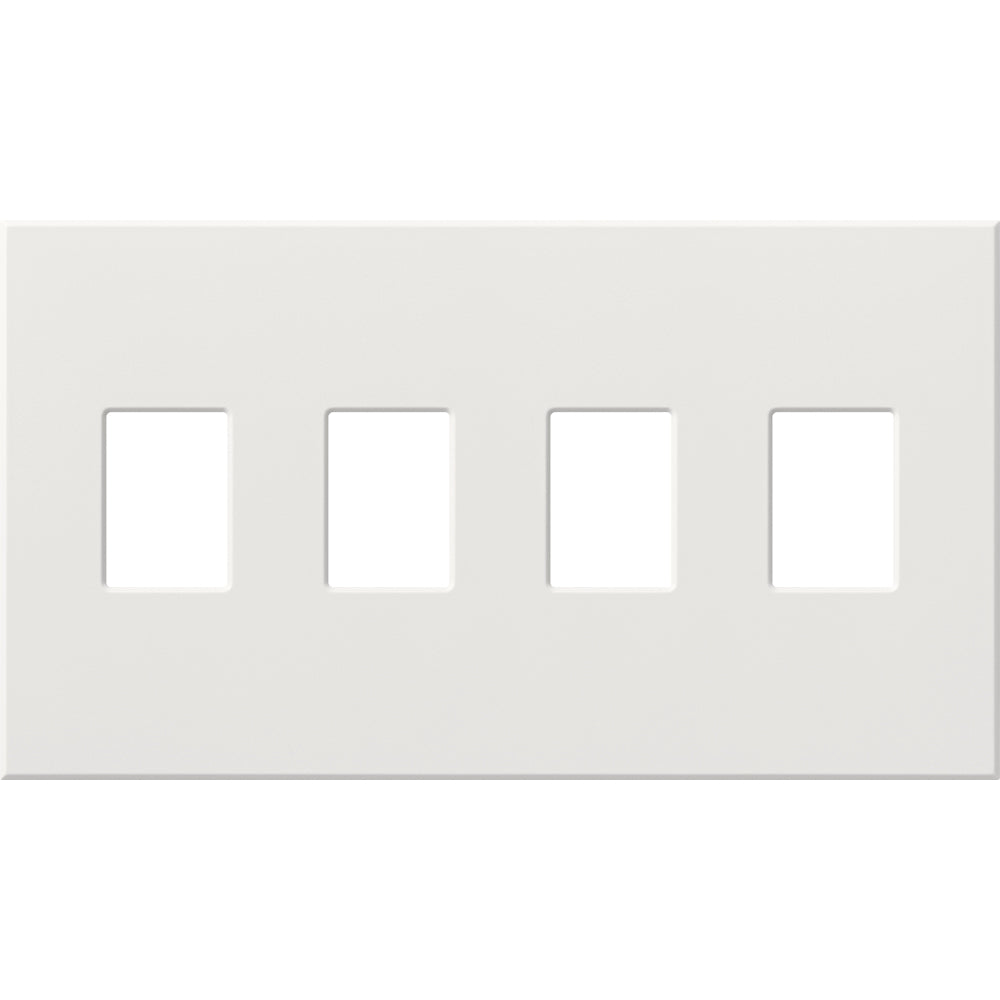Lutron Vareo 3-Gang Architectural Wall Plate | For 3 Dimmers or Switches | VWP-3