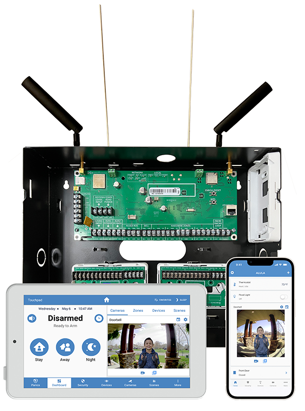 Connect-XiP Hybrid Alarm Panel, Multi-Carrier, Z-Wave | CONNECT-XIP-M-Z