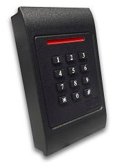 XK - 3640 | Gray, AWID Logo, UHF Switchplate - Type Reader w/ Integrated Keypad, 5 - 8 in. RoHS - Simply Controlled
