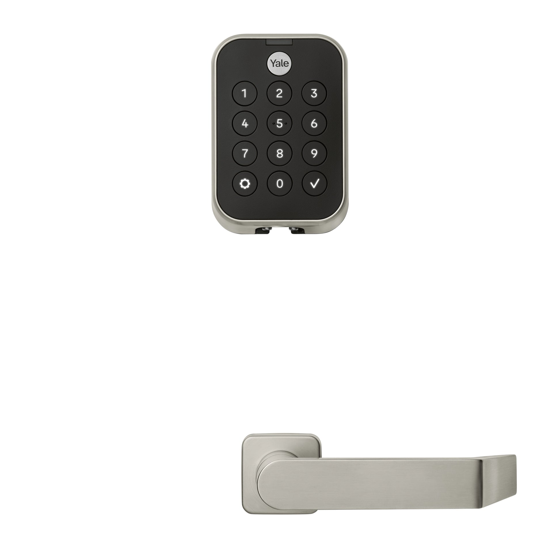 Yale Pro 2 Mortise Lock - Keypad - Key-Free - Bluetooth | YMM634-BLE - Satin Chrome