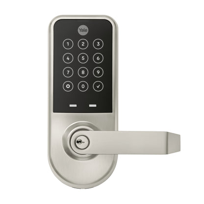 Yale Pro 2 Cylindrical Lock - Touchscreen - Keyed - Wi-Fi | YMB624-WF1 - Satin Chrome